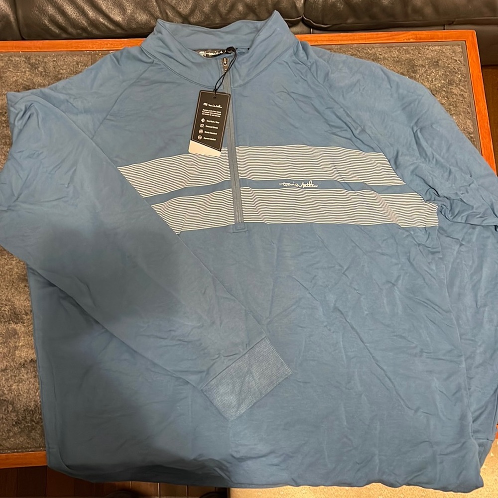 Travis Mathew performance long sleeve 1/4 zip NWT, XXL